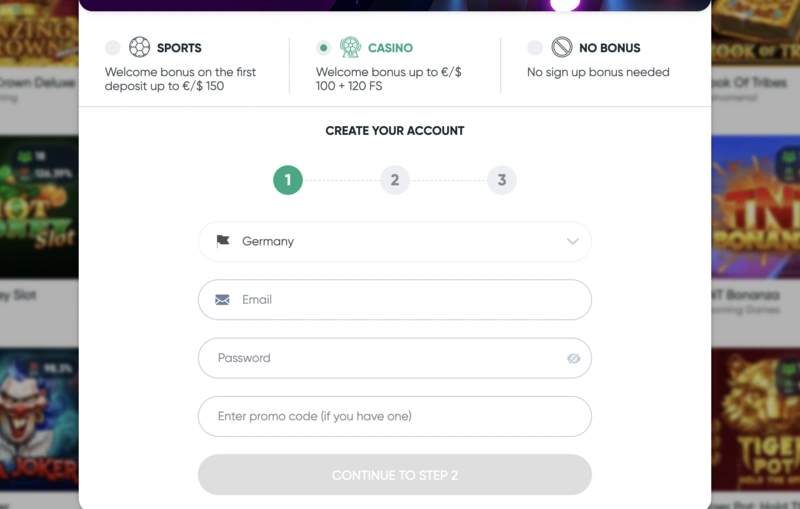 Ivibet Register